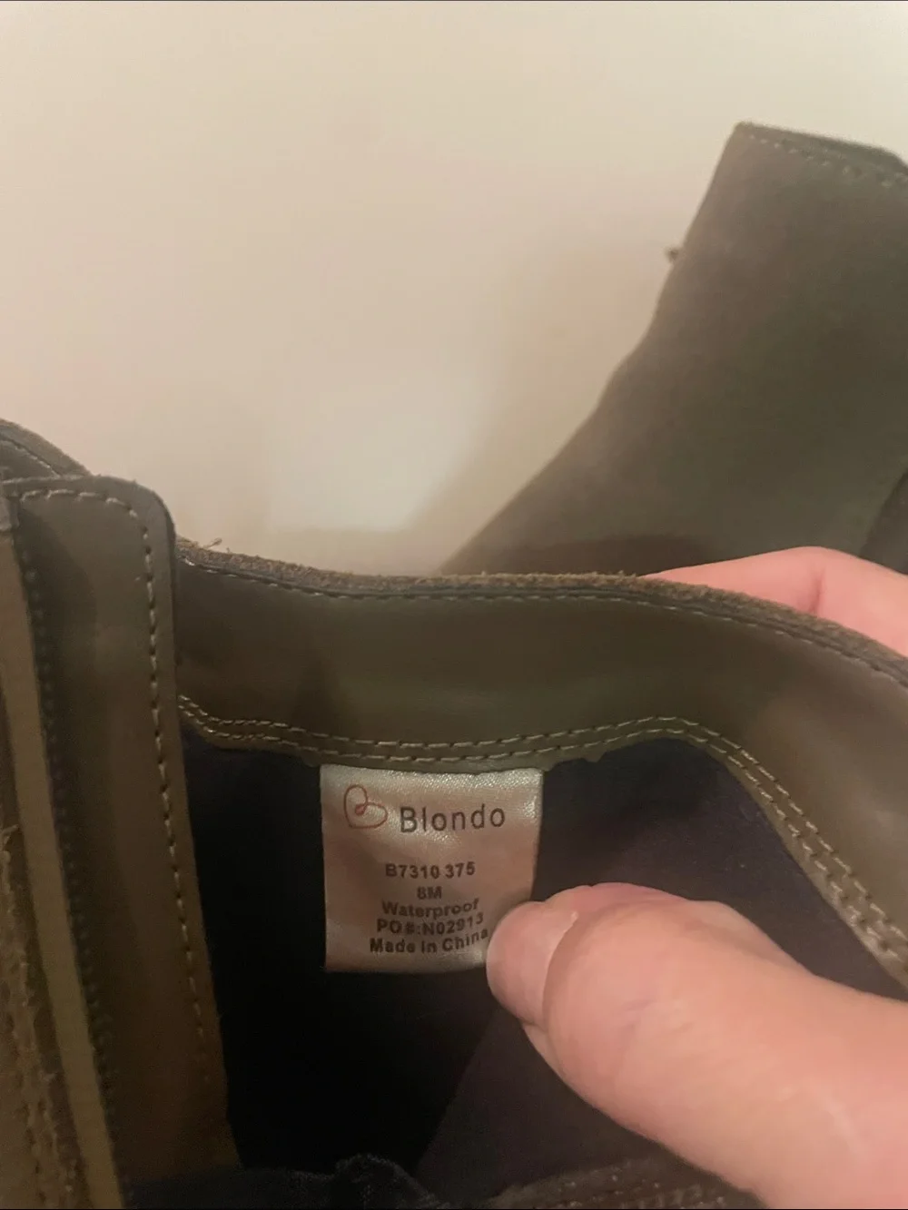 Blondo suede ankle